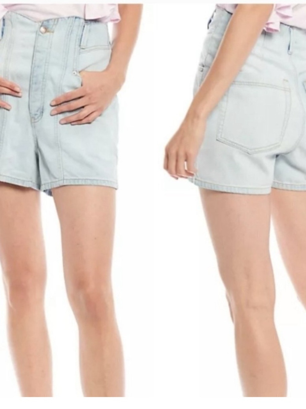 Happy Nature Ultra High Rise Seamed Short